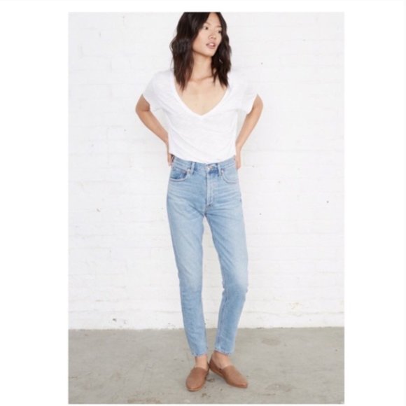 agolde jamie high rise brooklyn